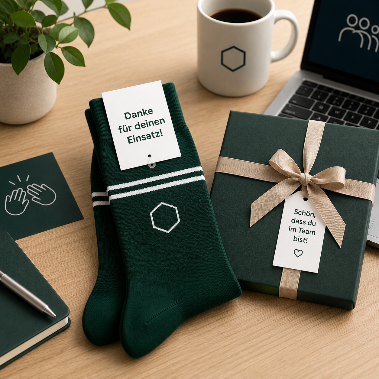 Chaussettes personnalisées pour Cadeaux pour collaborateurs.