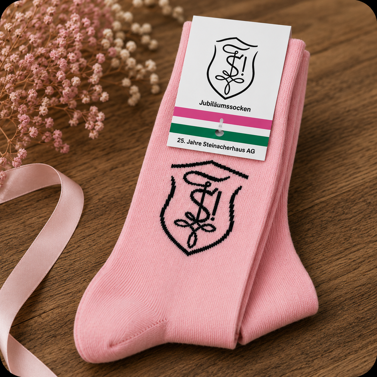 Chaussettes personnalisées avec logo pour AV Steinacher